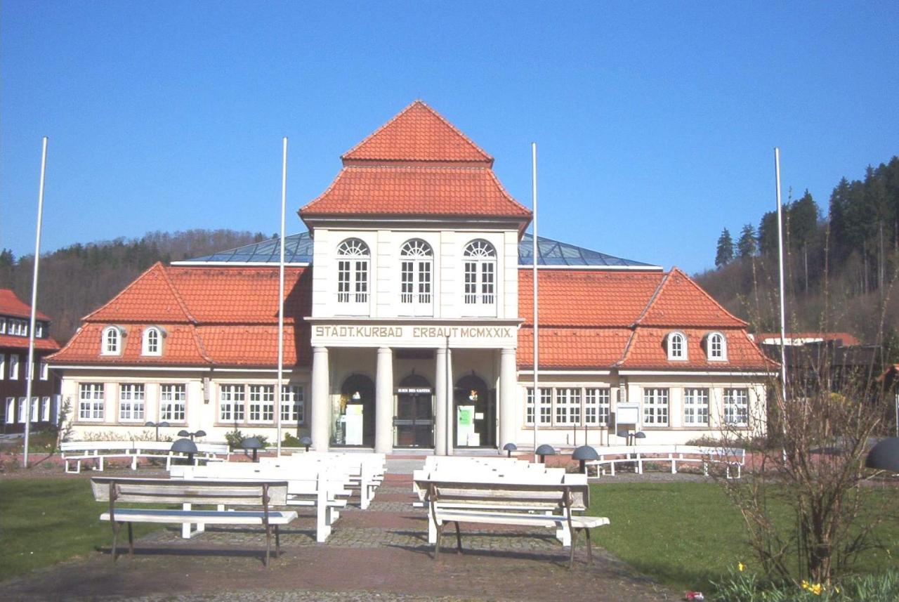 Hotel Pension Am Kurmittelhaus Bad Grund Dış mekan fotoğraf